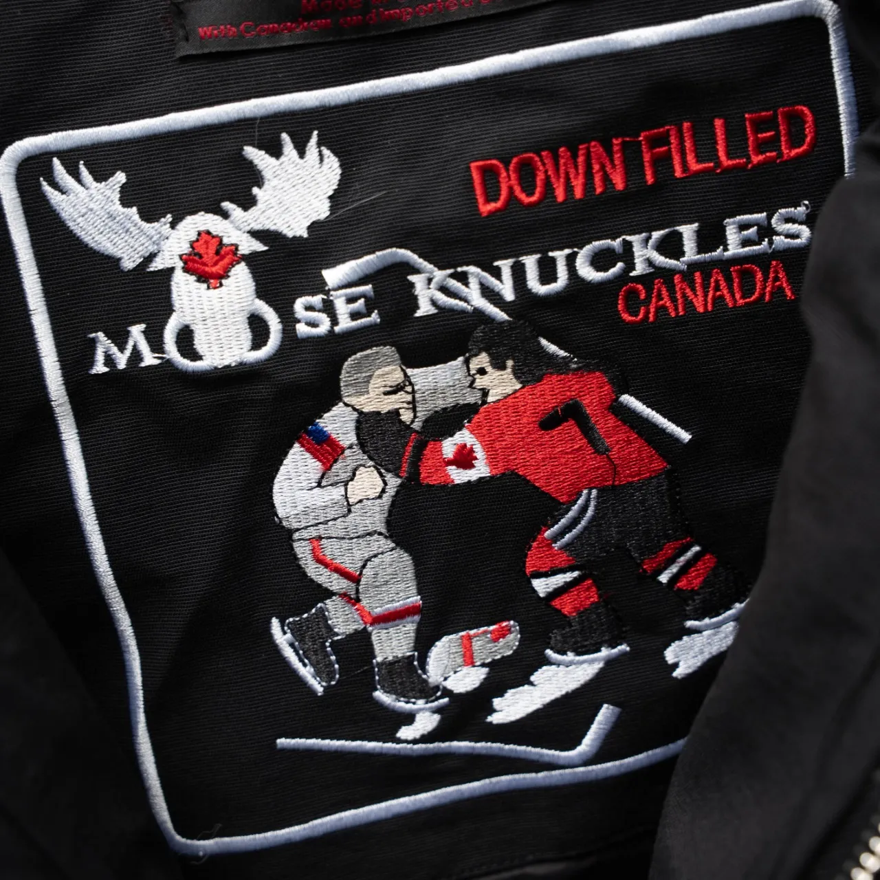 MOOSE KNUCKLES 06 ：Black Size：S-XXL